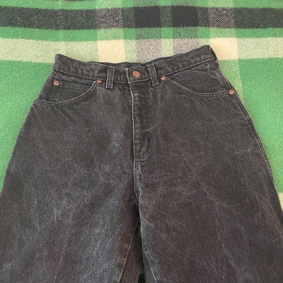 VINTAGE Land's End Black Wash SIZE 8 - Picture 2 of 4